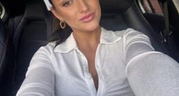 Ella Carter, 22 (pictured) from the Sunshine Coast, QLD, revealed that she suffered a serious concussion and ongoing whiplash after the plastic claw clip she was wearing shattered on impact during a car accident