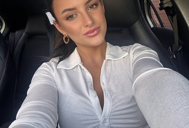 Ella Carter, 22 (pictured) from the Sunshine Coast, QLD, revealed that she suffered a serious concussion and ongoing whiplash after the plastic claw clip she was wearing shattered on impact during a car accident