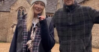 New blood: James Lowsley-Williams and his wife Emma took on 50-room Chavenage in Gloucestershire when James's grandfather died in 2023