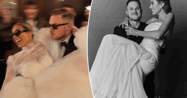 Zach Bryan confirms marriage to Samantha Leonard with inside look at wedding celebration