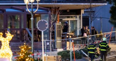 ‘40 people dead’ and 115 injured in huge fire at Swiss ski resort bar