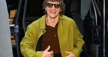 ‘Heated Rivalry’ star Connor Storrie arrives in NYC for 1st ‘Late Night’ interview and more star snaps