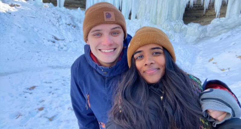 ‘I need protein shakes’: Couples disagree about panic-buying for nationwide snowstorm