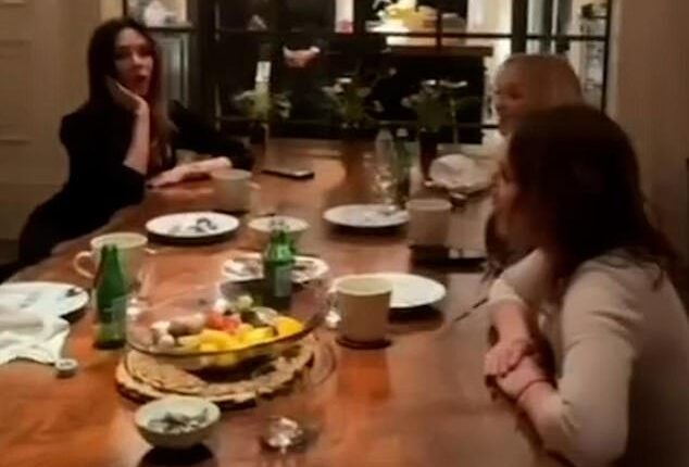 The Spice Girls REUNITE! Victoria Beckham finally joined the band for a singalong at her home on Instagram on Thursday after refusing to go on tour in 2019... but Mel B was missing
