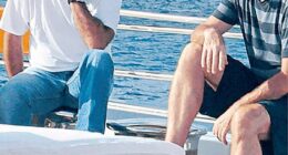 The revelation that the alarm was sounded more than 15 years ago will heap further pressure on embattled Sir Keir Starmer over his decision to appoint Mandelson (right) as Washington ambassador, despite his links to Jeffrey Epstein (left)