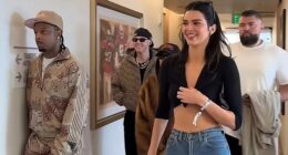 Celebrities flocked to the Bay Area on Sunday as football's biggest night took over Levi's Stadium in Santa Clara, California, with luxury suites and sideline seats packed wall to wall with A-listers