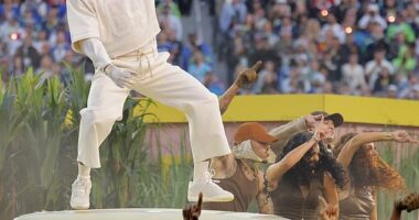 Bad Bunny's half time show came a week after he made history at the Grammys by winning the coveted album of the year award, marking the first time it has gone to a Spanish-language album