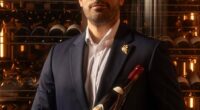 Wood fired restaurant Humo in London dropped its star in the 2026 guide. Pictured is Humo's Head Sommelier