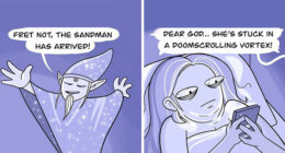 20 Comics That Are Equal Parts Funny, Weird, And Dark, By Gryzlock (New Pics)