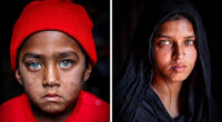 21 Striking Portraits Of Bangladeshis With Rare Light-Colored Eyes By Mou Ayesha