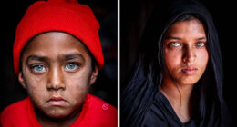 21 Striking Portraits Of Bangladeshis With Rare Light-Colored Eyes By Mou Ayesha
