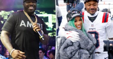 50 Cent trolls Stefon Diggs as Cardi B sparks split rumors at Super Bowl 2026