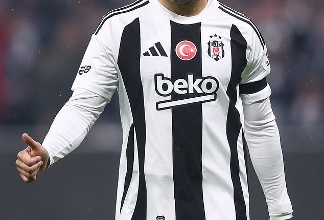 Alex Oxlade-Chamberlain's last first-team appearance for Besiktas came back in May
