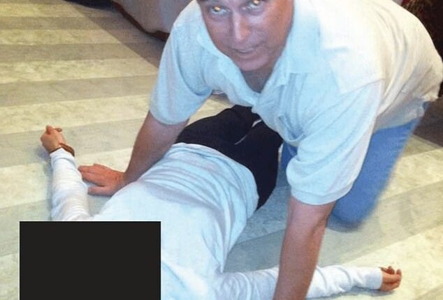 Andrew features a number of times in the Epstein files, including images apparently showing him crouching over an unidentified woman in what appears to be Epstein's New York mansion. Today it was claimed he smuggled a victim into Buckingham Palace