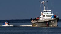 The Cuban Coast Guard killed four people in a Florida-registered speedboat after the vessel crossed into the nation's waters and opened fire, Cuban officials said. A stock image of a Cuban Coast Guard vessel is pictured, not the vessel in Wednesday's incident