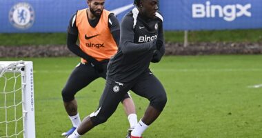 Romeo Lavia is expected to play for Chelsea's Under-21s on Friday as he builds towards fitness