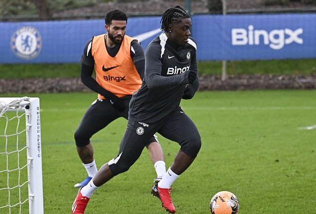 Romeo Lavia is expected to play for Chelsea's Under-21s on Friday as he builds towards fitness