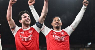 Arsenal could be lifting the Champions League at the end of the season after their dream draw