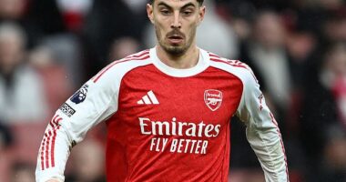 Arsenal are set to be without Kai Havertz for the foreseeable future following his latest injury