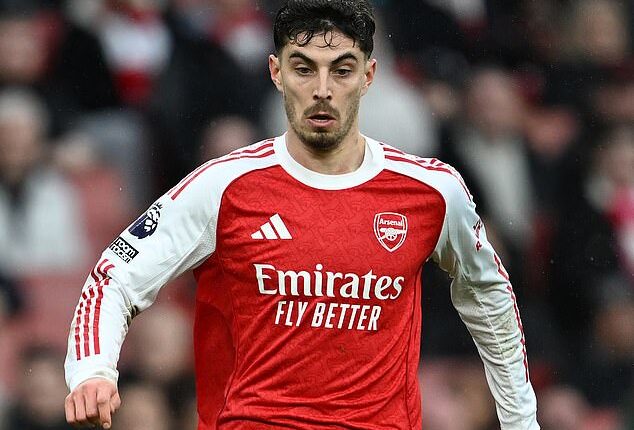 Arsenal are set to be without Kai Havertz for the foreseeable future following his latest injury