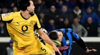 Atalanta were awarded a late penalty after Dortmund defender Ramy Bensebaini's boot connected with the face of Nikola Krstovic