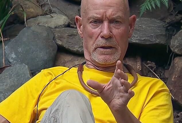 Gary Sweet (pictured) let some skeletons out of his closet during Sunday's episode of I'm a Celebrity... Get Me Out of Here! Australia
