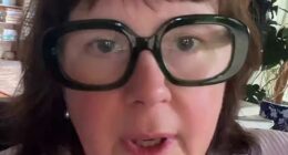 Australian social media star Kate Forster (pictured) has slammed Margot Robbie and Jacob Elordi's highly curated publicity tour for their new film Wuthering Heights