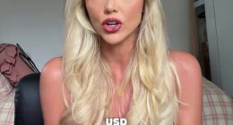 Annie Knight has revealed she's lost $10,000 a month in earnings since the US dollar dropped in value against the surging Aussie dollar