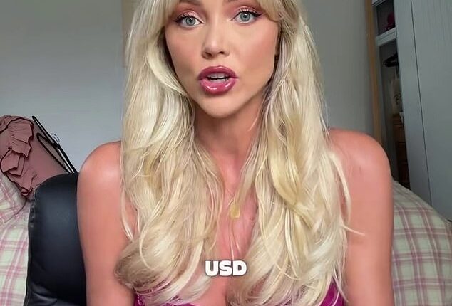 Annie Knight has revealed she's lost $10,000 a month in earnings since the US dollar dropped in value against the surging Aussie dollar