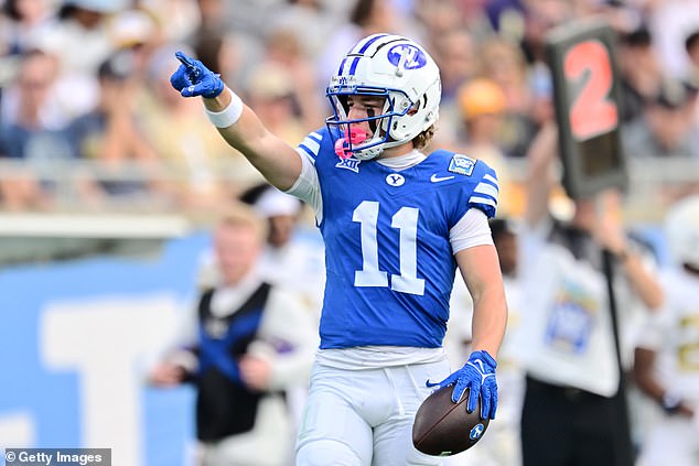 BYU'S star wide receiver Parker Kingston has been charged with first-degree felony rape