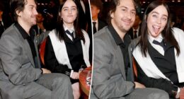 Billie Eilish and Nat Wolff couple up at Grammys 2026