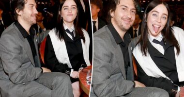 Billie Eilish and Nat Wolff couple up at Grammys 2026