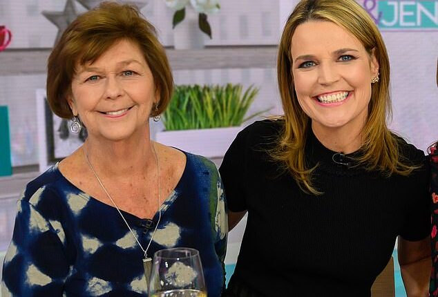 Guthrie with her mother Nancy, who has not been seen since the night of January 31