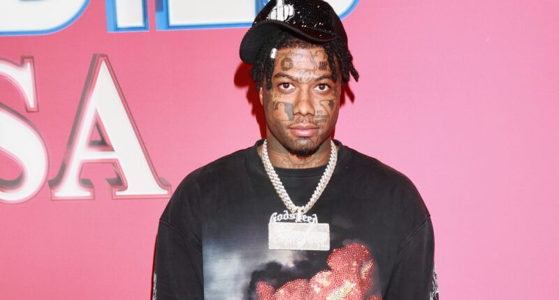 Social Media Cracks Up After Blueface Visits Kylie Jenner And Zendaya Wax Figures (VIDEOS)