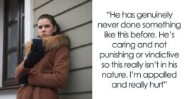 Bossy Man Locks Pregnant Wife Out Of The House In Freezing Weather, Smiles As She Shivers And Waits