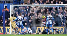 Ismaila Sarr scored the only goal of the game to hand Palace victory over their bitter rivals