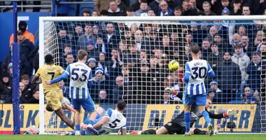 Ismaila Sarr scored the only goal of the game to hand Palace victory over their bitter rivals