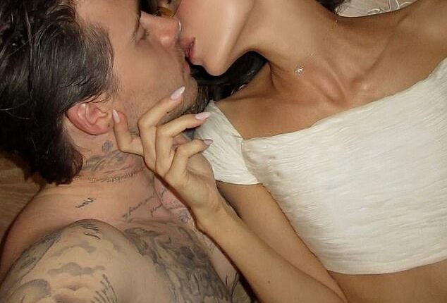 Brooklyn Beckham revealed he and his wife Nicola Peltz were indulging in yet more bottles of pricey red wine this weekend as they celebrated Valentine's Day