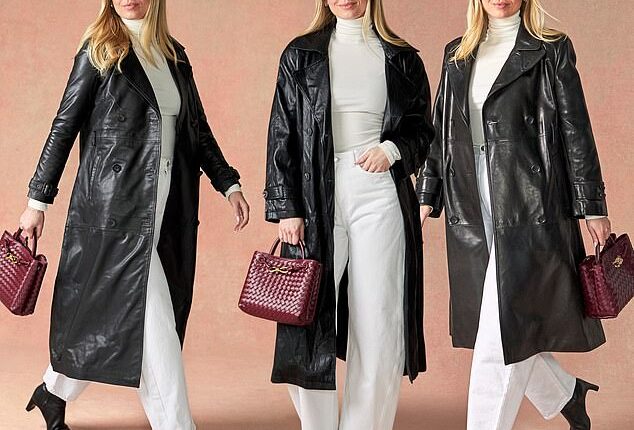 Can You Mag's editor guess which of these leather trenches costs more than £4,000, and which is the £85 high-street hero?