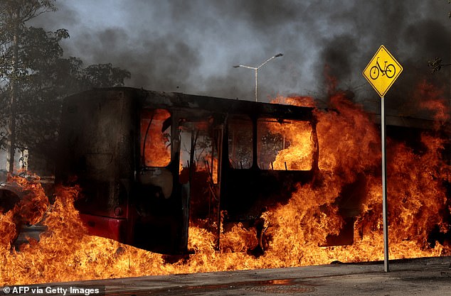 Chaos has erupted throughout the Mexican state of Jalisco, leaving some tourists stranded