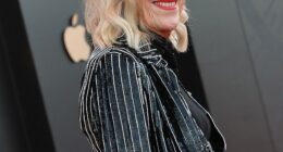 Beloved Home Alone icon Catherine O'Hara's cause of death has been revealed days after her death at 71 sparked mass Hollywood heartbreak. Pictured last year in LA