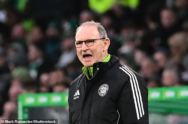 Martin O'Neill was angry with the match officials during his team's  2-1 defeat by Hibs