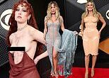 Chappell Roan, Heidi Klum and Karol G dare to bare as they lead shocking nearly-nude looks on the 2026 red carpet
