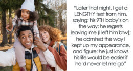 Cheater With 9 Kids And Countless Baby Mamas Wants Child-Free Ex Back, She Just Laughs At Him