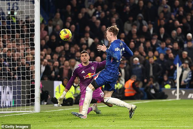 Cole Palmer missed an agonising late chance as Chelsea squandered their two-goal lead