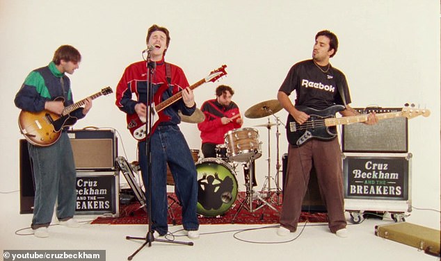 Cruz Beckham's new Stone Roses inspired music video is an ode to family as his brother gets a namecheck, they film in dad David's favourite restaurant and even grandad Tony gets a cameo!