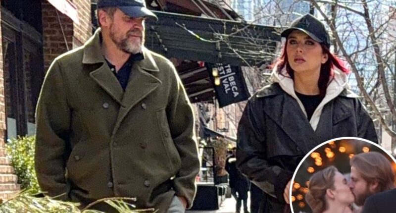 David Harbour spotted out with woman while 'Stranger Things' costars celebrated Maya Hawke's wedding