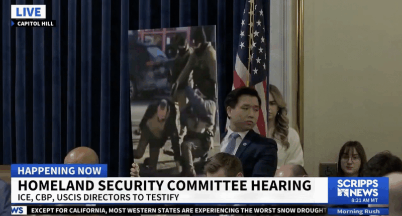 Dem Uses Fabricated AI Photo Of ICE After Fabricating J6 Records