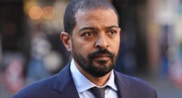 Noel Clarke, 50, was interviewed at Islington police station in north London this afternoon over the incident, alleged to have taken place in the capital in 2007