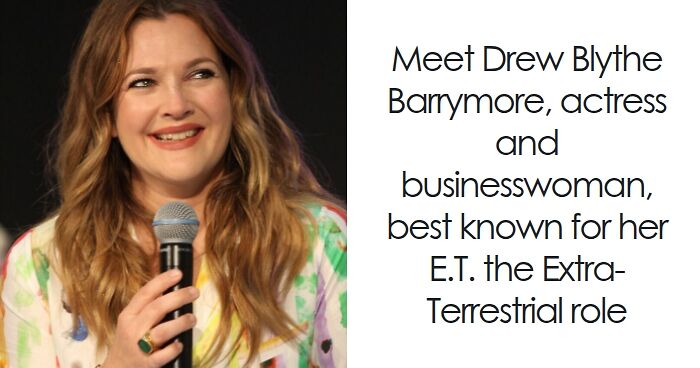 Drew Barrymore: Bio And Career Highlights